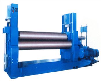 青海液壓(ya)對稱式三輥卷闆(pan)機