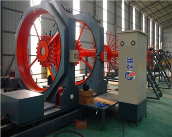 數控鋼(gang)筋籠滾(gun)焊機