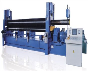 大(da)型上輥萬能(neng)式三輥卷闆(pǎn)機 大型上輥(gun)萬能式三輥(gǔn)卷闆機